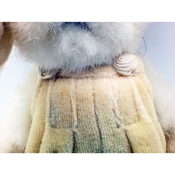 Boyds Bears Libby Lapinette White Bunny Plush Hat Jumper 6 Inch Animal Spring - Picture 5 of 15